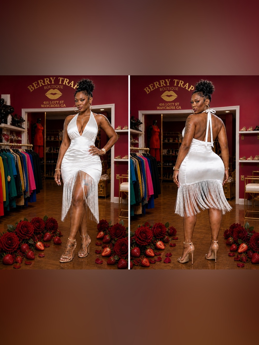 Halter Neck Dress